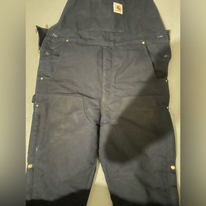 Carhartt insulated bib overalls